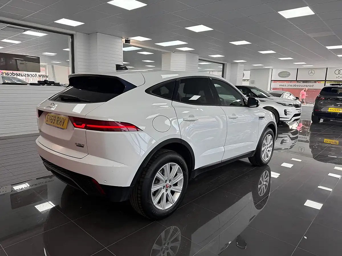 Used 2019 Jaguar E-Pace S White - Interior and Exterior details 2