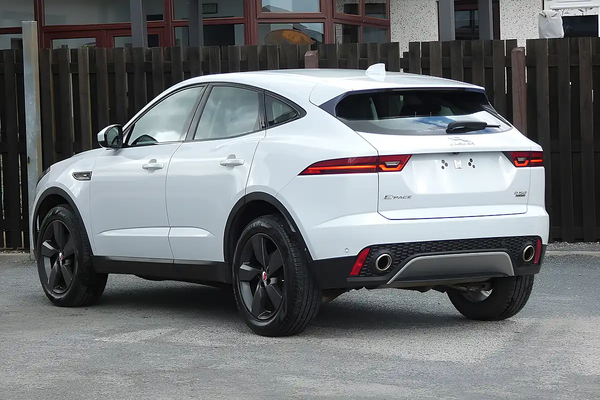 Used 2019 Jaguar E-Pace Se White - Interior and Exterior details 4