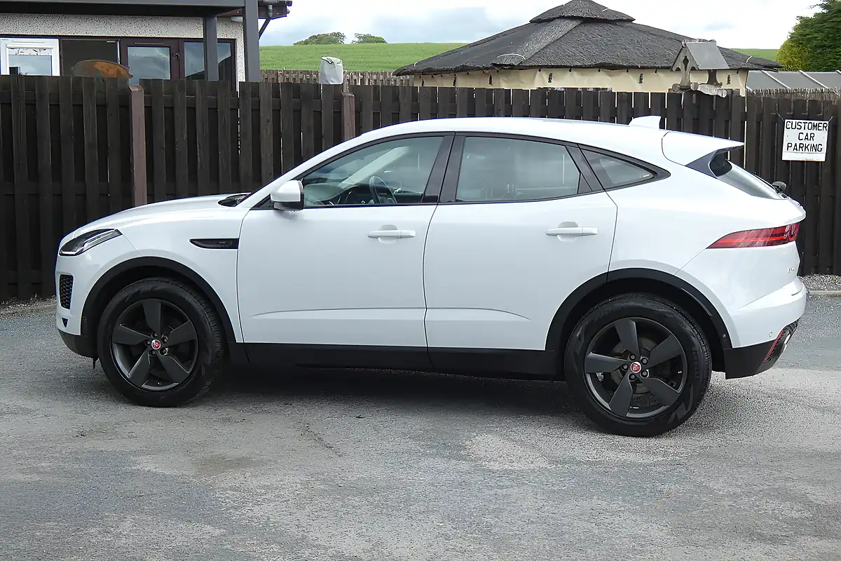 Used 2019 Jaguar E-Pace Se White - Interior and Exterior details 5