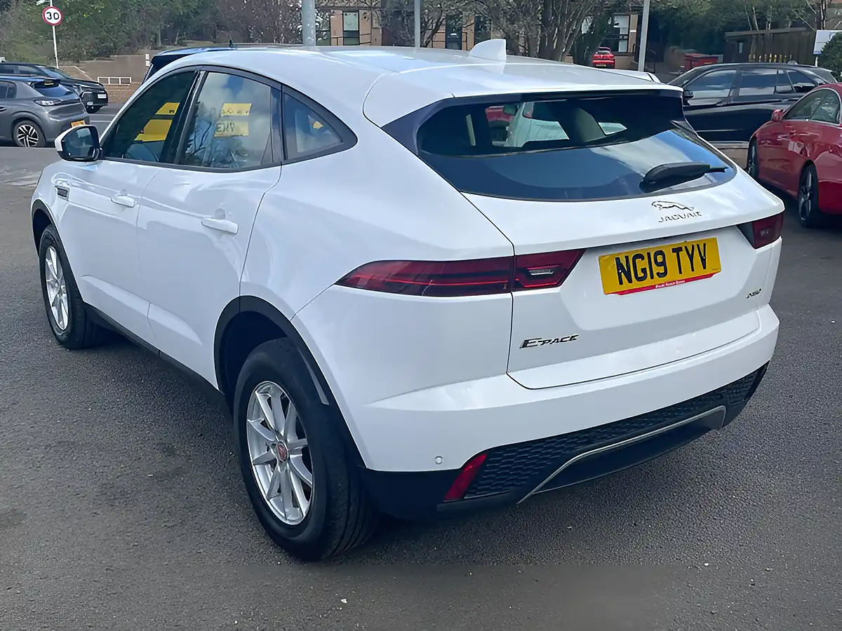Used 2019 Jaguar E-Pace White - Interior and Exterior details 6
