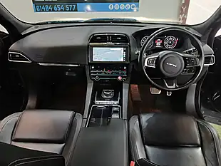 Used 2019 Jaguar F-Pace Chequered Flag Black - Interior and Exterior details 11