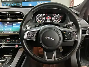 Used 2019 Jaguar F-Pace Chequered Flag Black - Interior and Exterior details 12