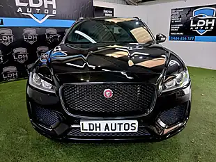 Used 2019 Jaguar F-Pace Chequered Flag Black - Interior and Exterior details 2