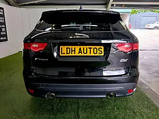 Used 2019 Jaguar F-Pace Chequered Flag Black - Interior and Exterior details 5