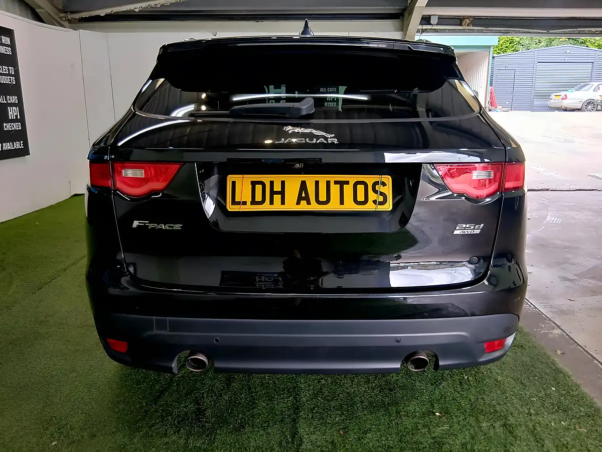 Used 2019 Jaguar F-Pace Chequered Flag Black - Interior and Exterior details 5