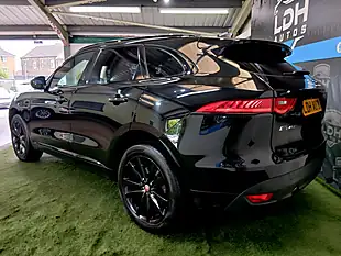 Used 2019 Jaguar F-Pace Chequered Flag Black - Interior and Exterior details 6