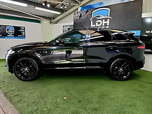 Used 2019 Jaguar F-Pace Chequered Flag Black - Interior and Exterior details 7