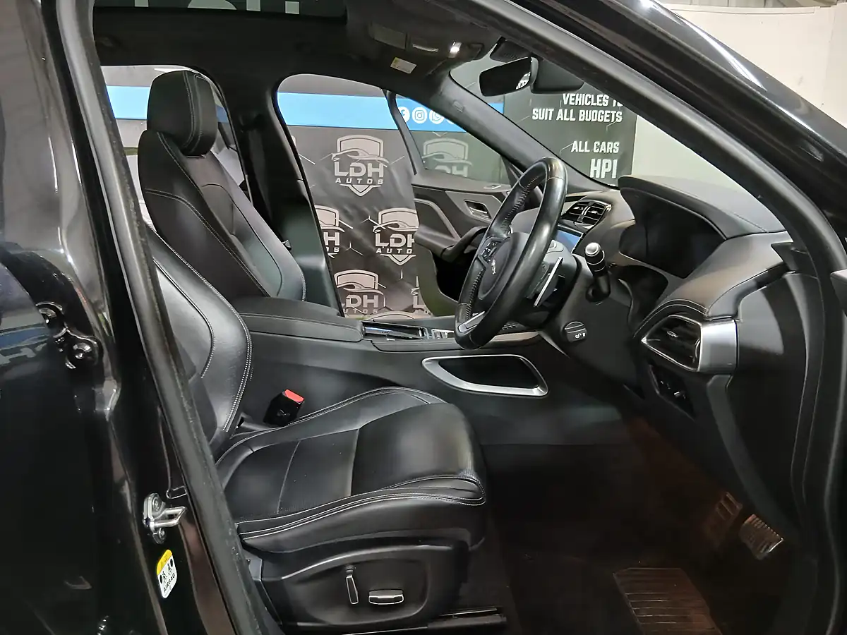 Used 2019 Jaguar F-Pace Chequered Flag Black - Interior and Exterior details 8