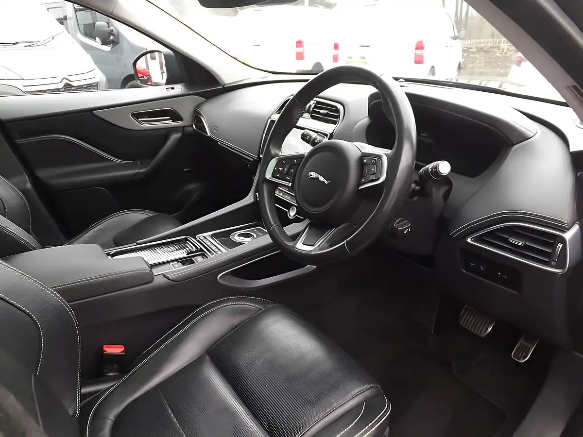 Used 2019 Jaguar F-Pace Chequered Flag Black - Interior and Exterior details 11