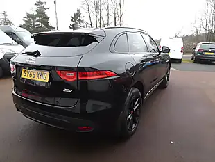 Used 2019 Jaguar F-Pace Chequered Flag Black - Interior and Exterior details 3