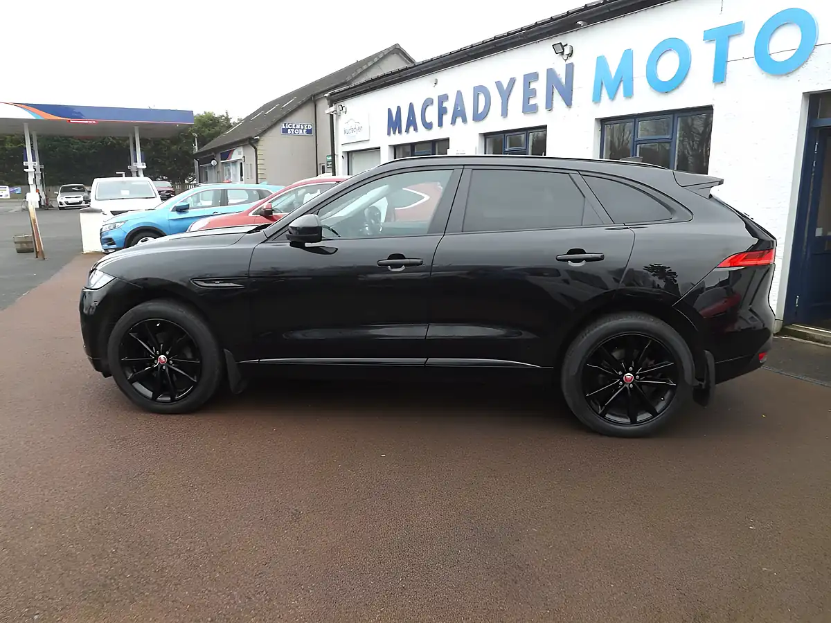 Used 2019 Jaguar F-Pace Chequered Flag Black - Interior and Exterior details 9