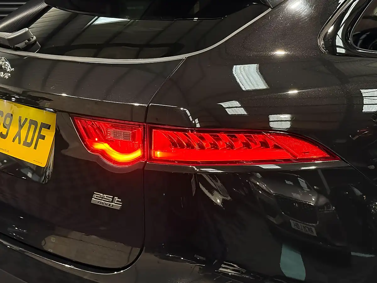 Used 2019 Jaguar F-Pace Chequered Flag Black - Interior and Exterior details 11