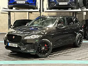 Used 2019 Jaguar F-Pace Chequered Flag Black - Interior and Exterior details 5