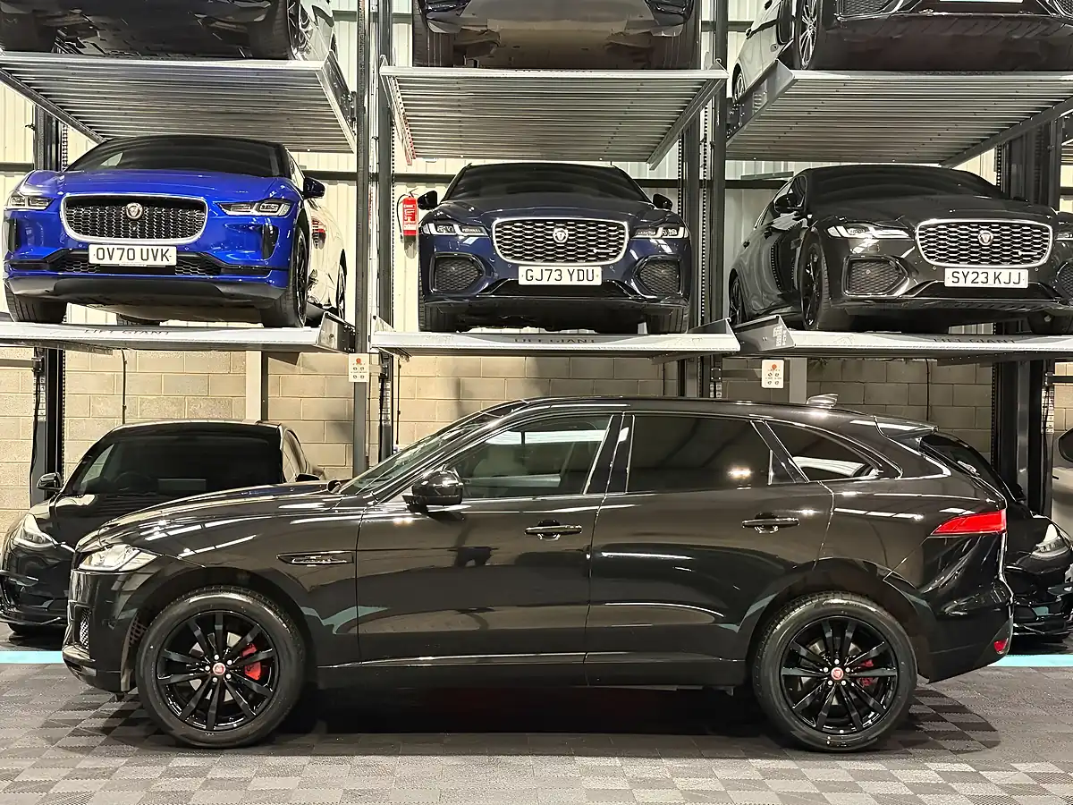 Used 2019 Jaguar F-Pace Chequered Flag Black - Interior and Exterior details 6