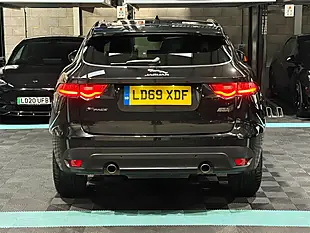 Used 2019 Jaguar F-Pace Chequered Flag Black - Interior and Exterior details 8