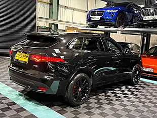 Used 2019 Jaguar F-Pace Chequered Flag Black - Interior and Exterior details 9