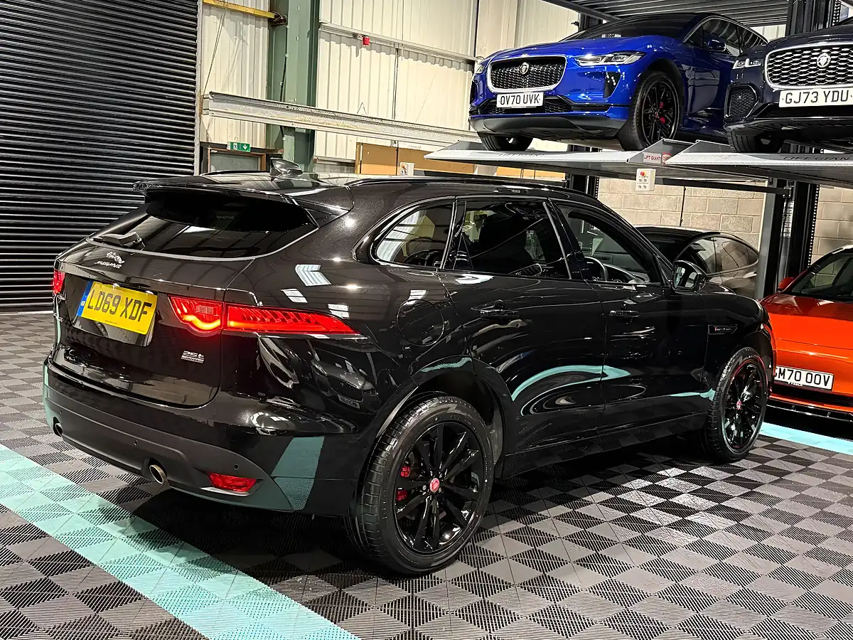 Used 2019 Jaguar F-Pace Chequered Flag Black - Interior and Exterior details 9