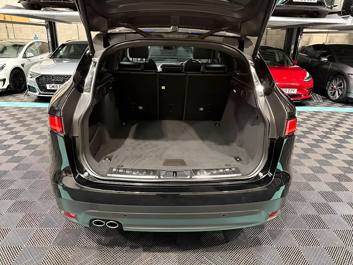 Used 2019 Jaguar F-Pace Chequered Flag Black - Interior and Exterior details 14