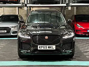 Used 2019 Jaguar F-Pace Chequered Flag Black - Interior and Exterior details 4