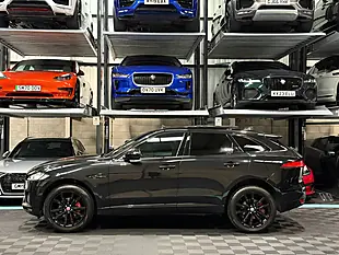 Used 2019 Jaguar F-Pace Chequered Flag Black - Interior and Exterior details 6