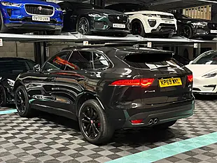 Used 2019 Jaguar F-Pace Chequered Flag Black - Interior and Exterior details 7