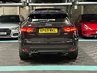 Used 2019 Jaguar F-Pace Chequered Flag Black - Interior and Exterior details 8