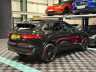 Used 2019 Jaguar F-Pace Chequered Flag Black - Interior and Exterior details 9
