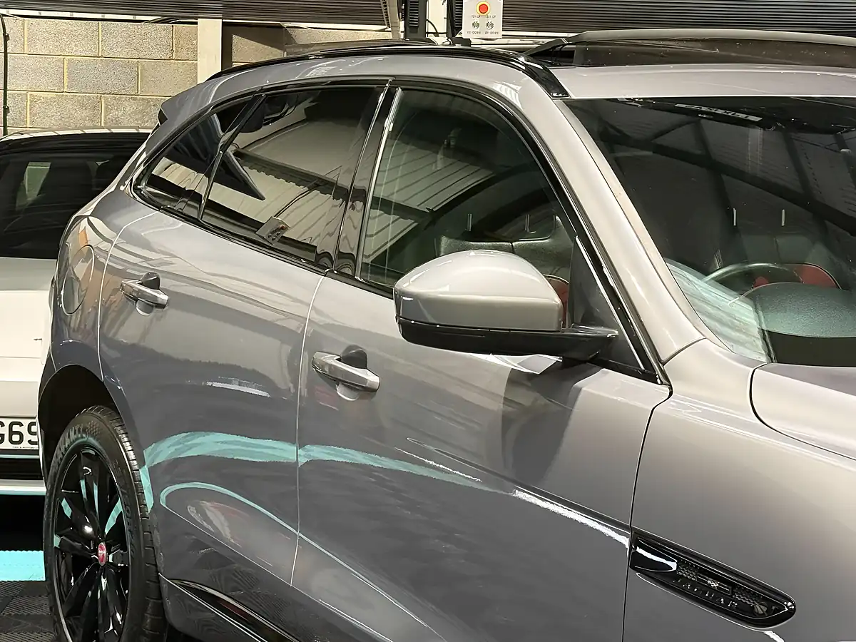 Used 2019 Jaguar F-Pace Chequered Flag Grey - Interior and Exterior details 13