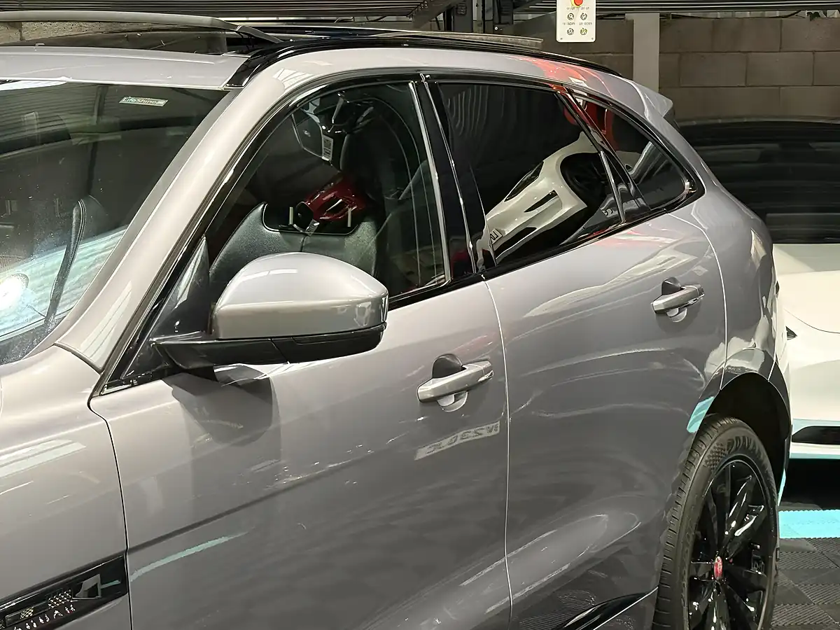 Used 2019 Jaguar F-Pace Chequered Flag Grey - Interior and Exterior details 14