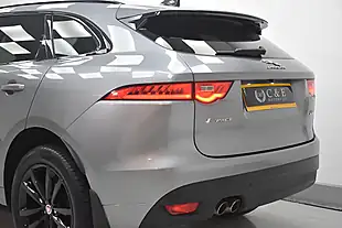 Used 2019 Jaguar F-Pace Chequered Flag Grey - Interior and Exterior details 13
