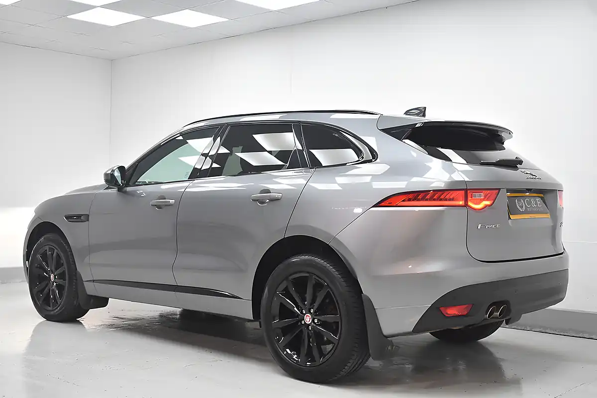 Used 2019 Jaguar F-Pace Chequered Flag Grey - Interior and Exterior details 4