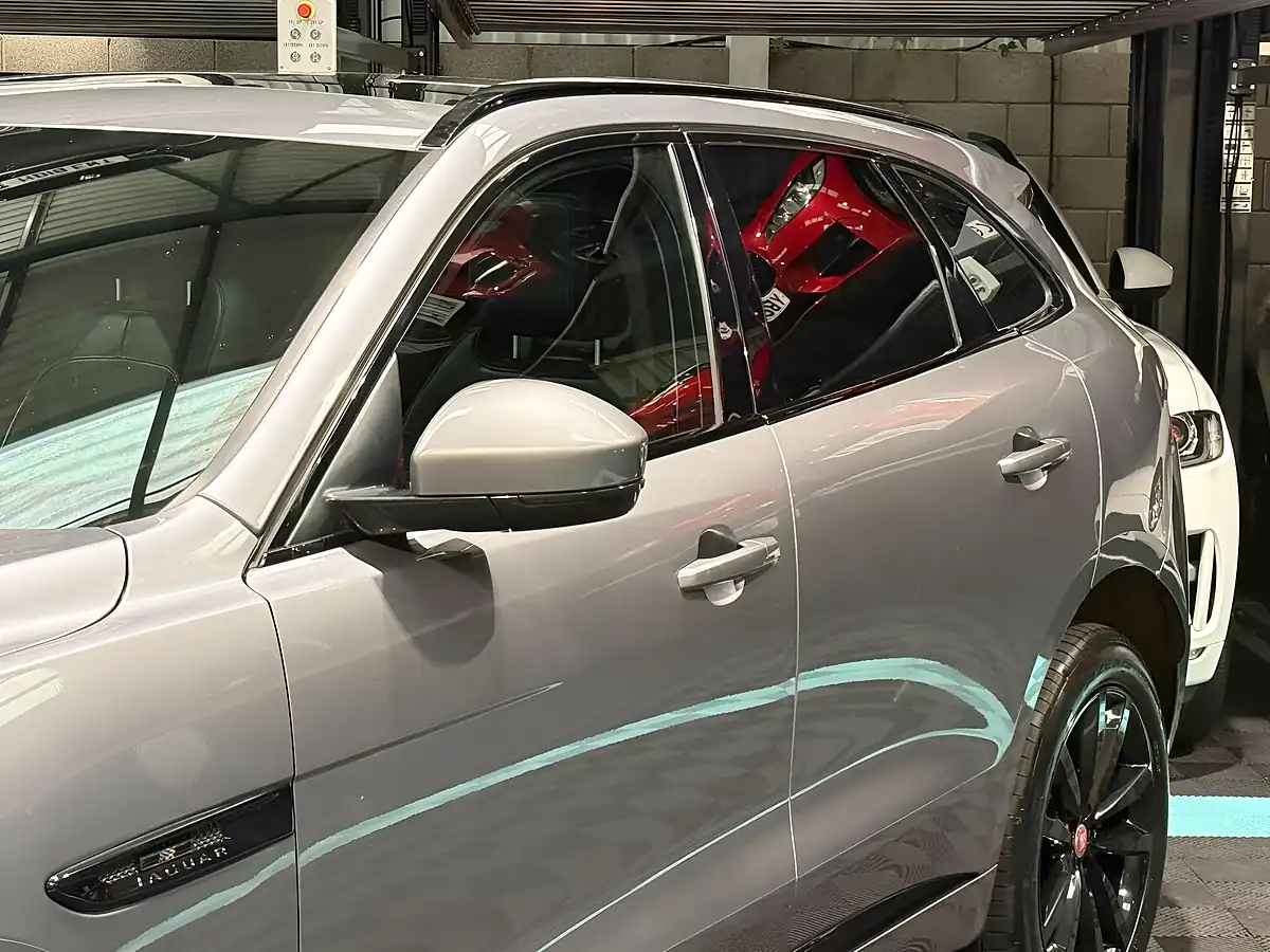 Used 2019 Jaguar F-Pace Chequered Flag Grey - Interior and Exterior details 14