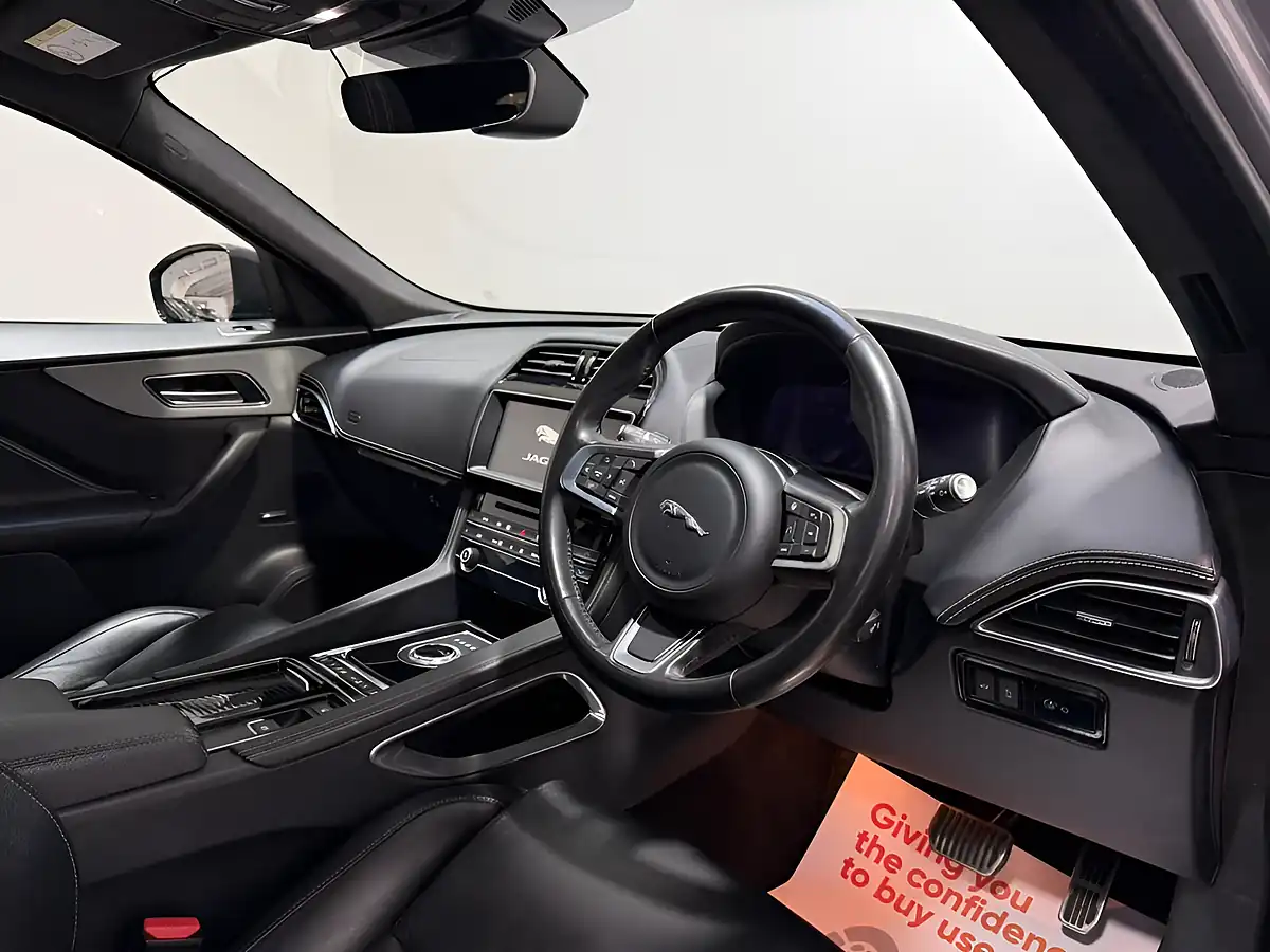 Used 2019 Jaguar F-Pace Chequered Flag Grey - Interior and Exterior details 13