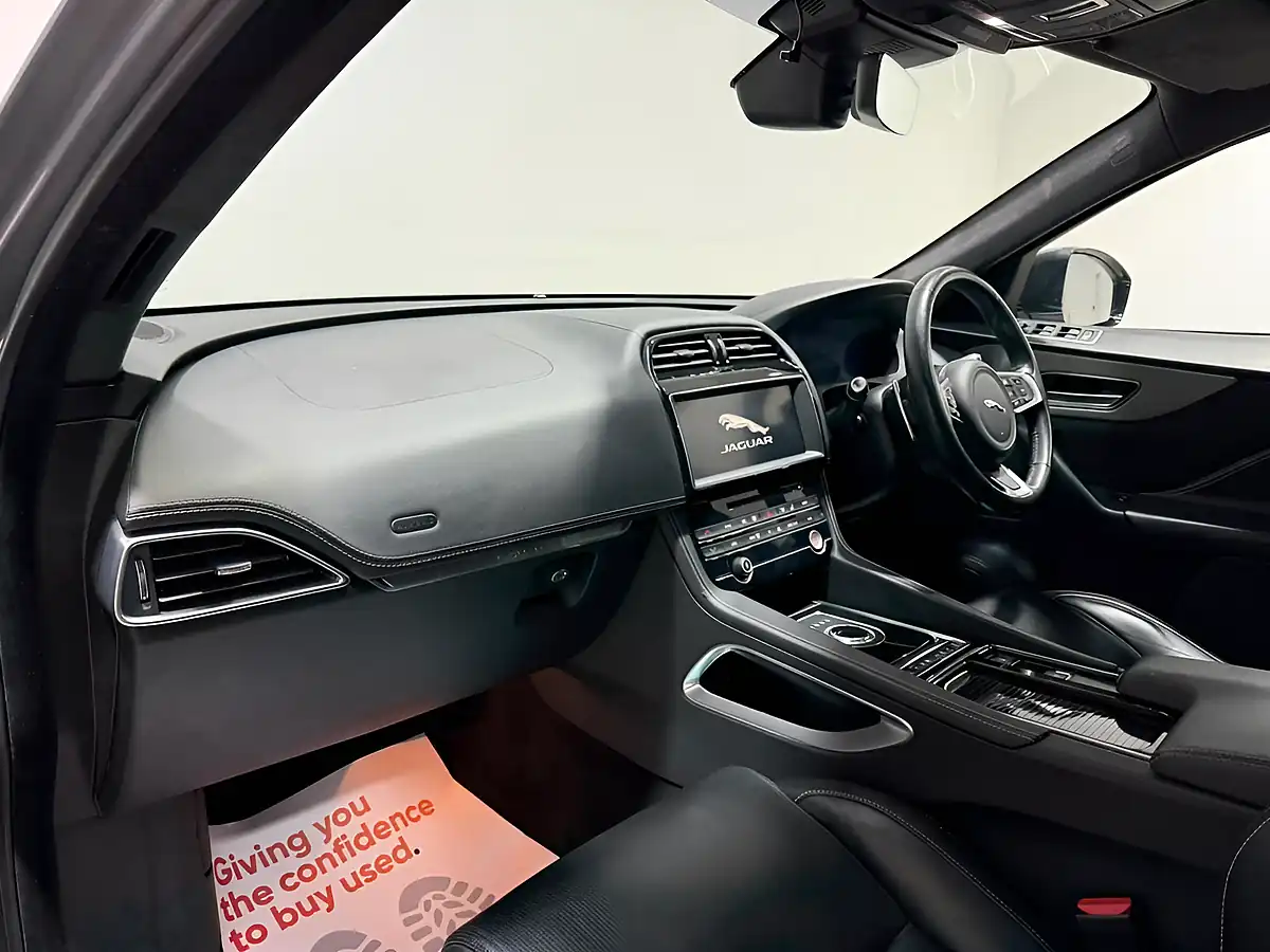 Used 2019 Jaguar F-Pace Chequered Flag Grey - Interior and Exterior details 15