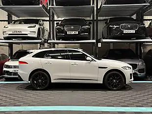 Used 2019 Jaguar F-Pace Chequered Flag White - Interior and Exterior details 10