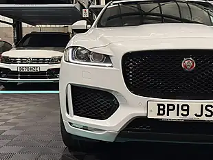 Used 2019 Jaguar F-Pace Chequered Flag White - Interior and Exterior details 15