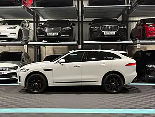 Used 2019 Jaguar F-Pace Chequered Flag White - Interior and Exterior details 6