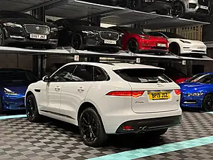 Used 2019 Jaguar F-Pace Chequered Flag White - Interior and Exterior details 7