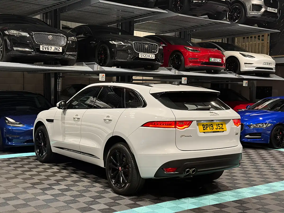 Used 2019 Jaguar F-Pace Chequered Flag White - Interior and Exterior details 7