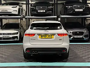 Used 2019 Jaguar F-Pace Chequered Flag White - Interior and Exterior details 8