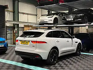 Used 2019 Jaguar F-Pace Chequered Flag White - Interior and Exterior details 9