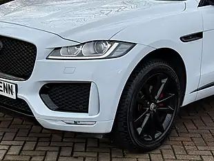 Used 2019 Jaguar F-Pace Chequered Flag White - Interior and Exterior details 12