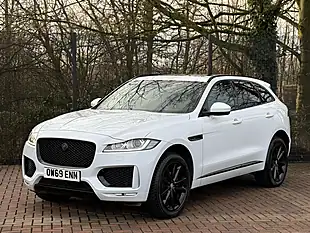 Used 2019 Jaguar F-Pace Chequered Flag White - Interior and Exterior details 5