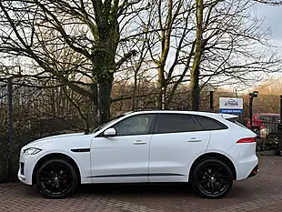 Used 2019 Jaguar F-Pace Chequered Flag White - Interior and Exterior details 6