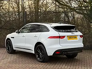 Used 2019 Jaguar F-Pace Chequered Flag White - Interior and Exterior details 7