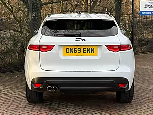 Used 2019 Jaguar F-Pace Chequered Flag White - Interior and Exterior details 8