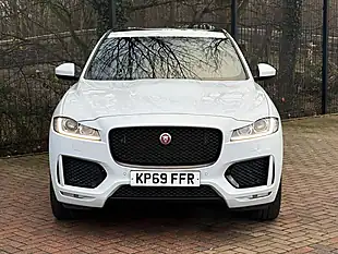 Used 2019 Jaguar F-Pace Chequered Flag White - Interior and Exterior details 4