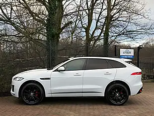 Used 2019 Jaguar F-Pace Chequered Flag White - Interior and Exterior details 6