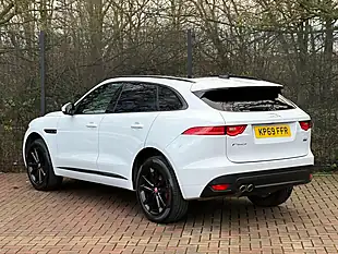 Used 2019 Jaguar F-Pace Chequered Flag White - Interior and Exterior details 7