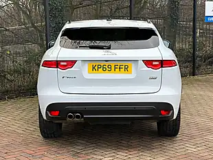 Used 2019 Jaguar F-Pace Chequered Flag White - Interior and Exterior details 8